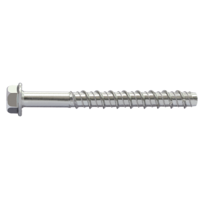 Tecfi HWH Concrete Hex Screw Bolt C1C2 14mm x 130mm Zinc 