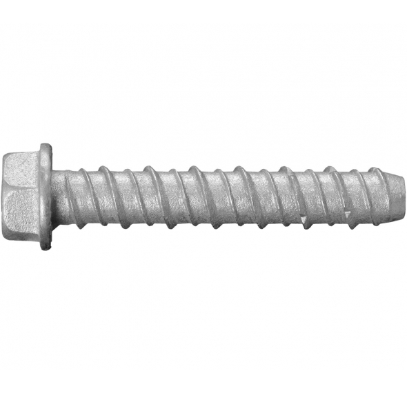 Pack of 10 M6 x 50mm Concrete/Masonry Screw Anchor Hex Head Bolt