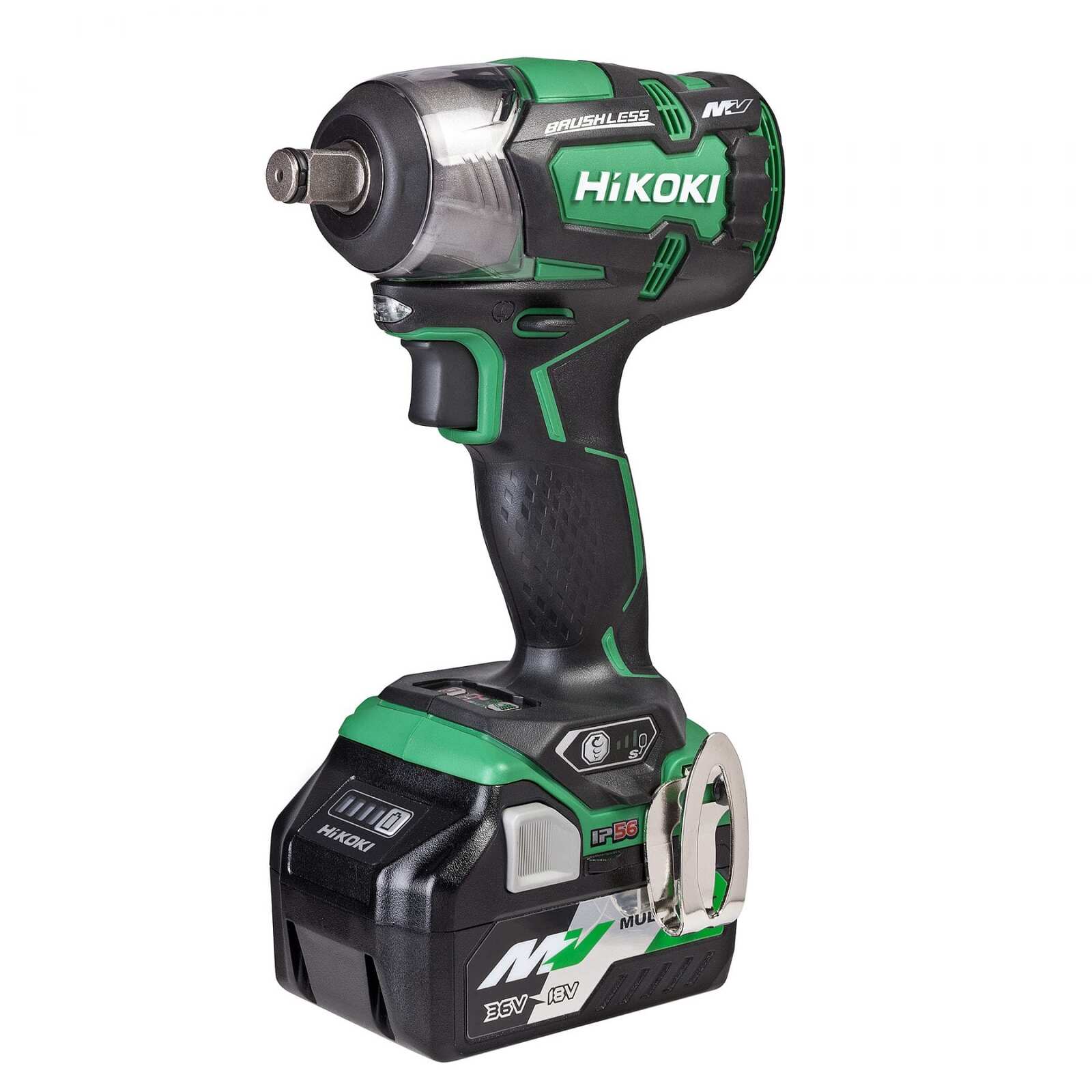 Hikoki 36V 1 2 320Nm And 1050Nm Impact Wrench With 1080W Battery Kit GFC Fasteners Construction