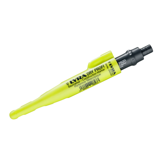 LYRA Dry PROFI Construction marker with cap and sharpener