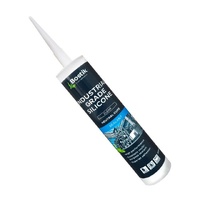 Bostik Industrial Silicone Clear Cartridge 300ml