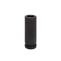 Impact Socket 22mm - 1/2" Drive Deep 6 Point