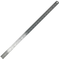 Sterling 600mm Matte S/S Ruler Met/Imp