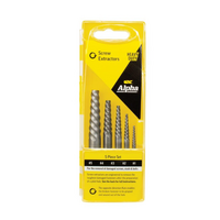 Alpha 5 Piece Screw Extractor Set Sizes 1-5