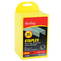 Sterling 140 Series Plastic Box Staples 8mm x 5000