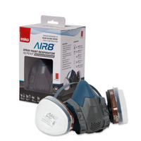 Esko - AIR8 Spray Paint Respirator A2/P2 Clip Box Kit.