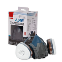 Esko - AIR8 Spray Paint Respirator A2/P2 Clip Box Kit. 