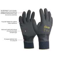 Glove Nitrile Microfinish Fully Dipped, Size Medium (AG503-8)
