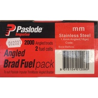 Force Angle Brads SS 45mm x 1.6 (2000)