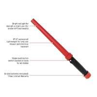 LED Traffic Wand, Red