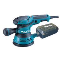 Makita 125mm Random Orbital Sander With Case