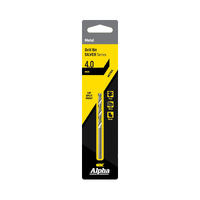 Alpha Jobber Drill Carded 4.0mm - Silver Series