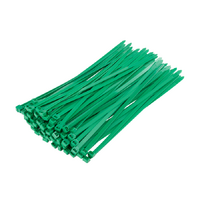 Reusable Cable Tie 3.6 x 150mm Green UV Res (100pk)