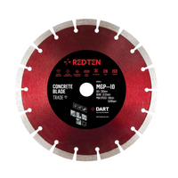 DART Red Ten MGP-10 Trade Concrete Diamond Blade 115D x 22B