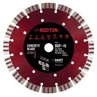 DART Red Ten BGP-15 Ultra Concrete Diamond Blade 350Dmm x 25B