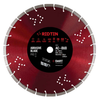 DART Red Ten AC-DUO Pro Concrete & Asphalt Diamond Blade 300D x 20B
