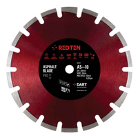 DART Red Ten AS-10 Pro Asphalt Diamond Blade 300D x 20B