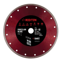 DART Red Ten DCD Spiro 5-Piece Diamond Dry Core Kit 38, 52, 65, 117, 127mm
