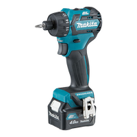 Makita 12V CXT Brushless 1/4" Hex Chuck Driver Drill With 2.0Ah Kit And Carry Case
