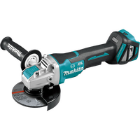 Makita 18V LXT Brushless 115mm/125mm Paddle Switch X-Lock Angle Grinder - Tool Only