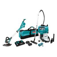 Makita 18V LXT Brushless Drywall Sander And M-Class Corded Vacuum