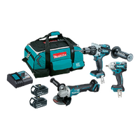 Makita 18V LXT 3 Piece Hammer Drill / Impact Wrench / Grinder Kit