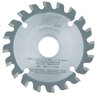 DART Aluminium Milling Blade 100mm 20T 16mm Bore