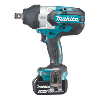 Makita 18V LXT Brushless 3/4" Impact Wrench With 5.0Ah Kit And Makpac Stacker Case #3