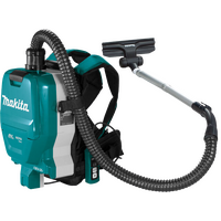 Makita 18Vx2 (36V) LXT Brushless Backpack Vacuum 32mm Hose And Straight Pipe - Tool Only