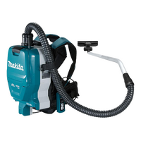 Makita 18Vx2 (36V) LXT Brushless Backpack Vacuum 38mm Hose & Bent pipe - Tool Only