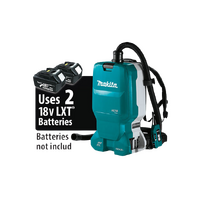 Makita 18Vx2 (36V) LXT (36V) Brushless HEPA Backpack Vacuum