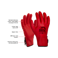 RED Rooster, fully coated NBR Micro-foam driver style glove with elasticated wrist, XL