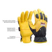 GOLD POWERMAXX RIGGER Soft Durable Premium  Leather Work Glove Size 10(XL)