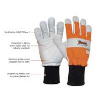 POWERMAXX Ballistic Class 1 Chainsaw Protection Glove Size Large