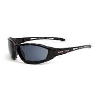 Esko COMBAT Safety Eyewear, Foam Bound with High Impact Rating, Antifog & Antiscratch, Smoke Lens