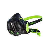 Stealth P2 half mask with P3 filtration efficiency