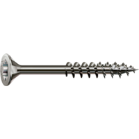 SPAX Multipurpose Screw Countersunk T20 6mm x 140mm A2 Stainless Steel Part Thread Pack 100