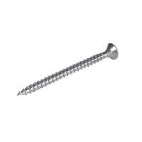 Screw No Rib CSK Cladding 10g x 50mm Stainless Steel 100 Pack