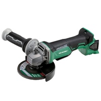 Hikoki 18V Brushless 125mm Safety Angle Grinder Bare Tool