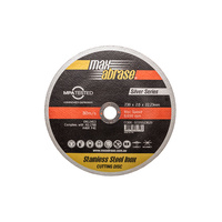 MaxAbrase Silver Inox Cutting Disk 230mm x 2.0mm x 22mm 