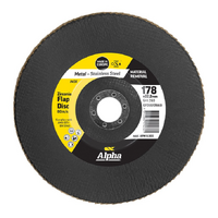 Maxabrase Flap Disc Silver Inox Stainless 178mm x ZK60 Grit