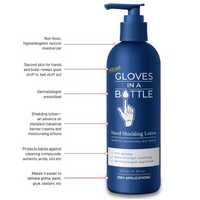 GLOVES IN A BOTTLE Hand Protection Lotion -  240ml Bottle with Pump