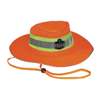 Hi-Vis Full Brim Safari Hat, Orange L-XL