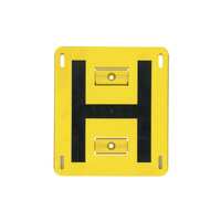 HYDRANT PLATE YELLOW