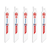 Imperial USA Recip Blade Thin Metal 6 Inch x 24TPI - Pack 5