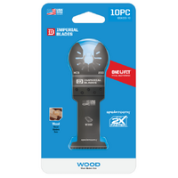Imperial Oscillating Blade 35mm Speartooth Wood 10 Pack