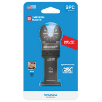 Imperial Oscillating Blade 35mm Speartooth Wood 3 Pack