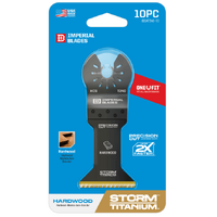 Imperial Oscillating Blade 29mm Storm Metal/Wood 10 Pack