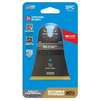 Imperial Oscillating Blade 64mm Storm Wood & Nails 3 Pack