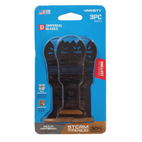 Imperial Oscillating Blade 44mm Storm Metal/Wood 3 Pack